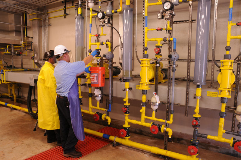 Job duties of a water plant operator