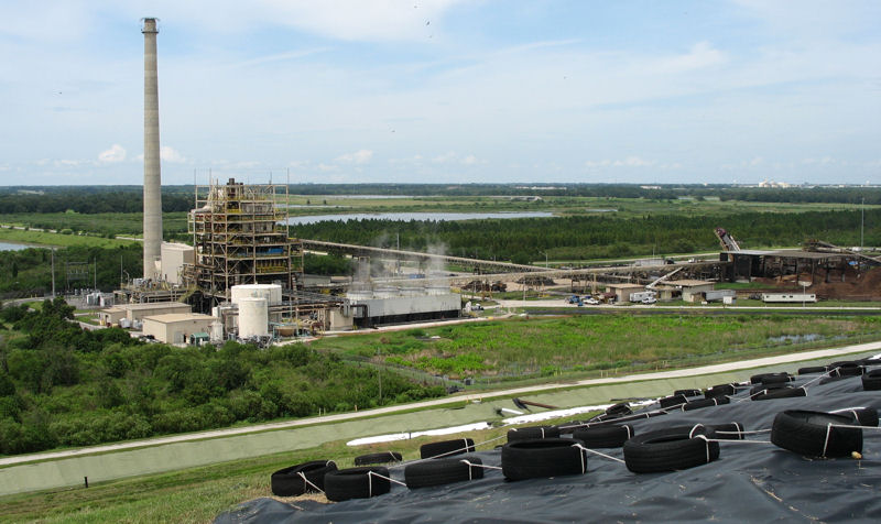During his participation in the Biological Waste to Energy Technologies (BioWET) conference Reis visits the wheelabrator waste-to-energy facility at the Polk County municipal landfill. Photo courtesy of Reis. 