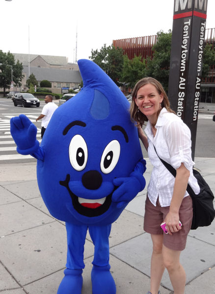 DC Water uses the challenge as an ongoing opportunity to educate residents about the benefits of tap water and clean water efforts by the organization. Photo courtesy of the DC Water Office of External Affairs.