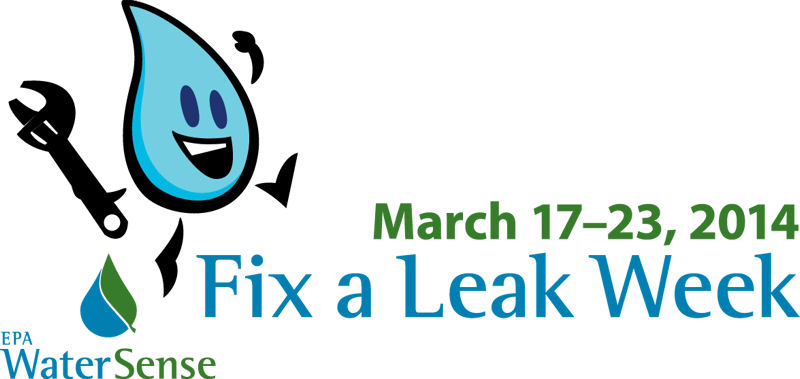 The U.S. Environmental Protection (EPA) sixth annual Fix a Leak Week will be held March 17–23. Photo courtesy of EPA.