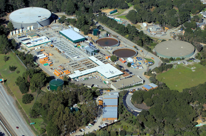 As part of a recently completed $278-million renovation, the Harry Tracy Water Treatment Plant in San Bruno, Calif., has an expanded treatment capacity and is better able to withstand seismic activity. Photo courtesy of the San Francisco Public Utilities Commission.