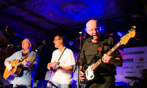 Water sector professionals perform during Jammin’4Water at WEFTEC. Photo courtesy of David J. Kinnear.