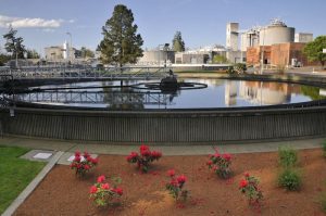 This photo of a clarifier is included in the library that the Water Environment Federation (WEF; Alexandria, Va.) is providing to its Member Associations. WEF photo.