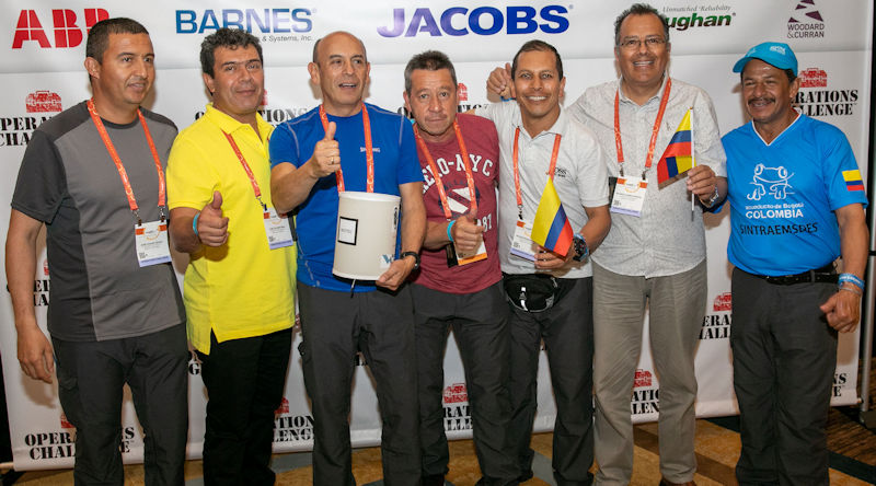 Most Creative Team Photo: Acueducto de Bogota, ACODAL (Colombian Association of Sanitary and Environmental Engineering)